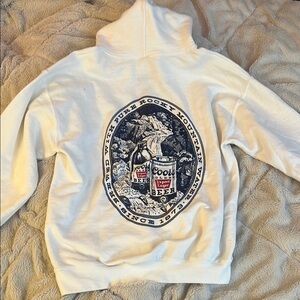 Coors beer sweatshirt